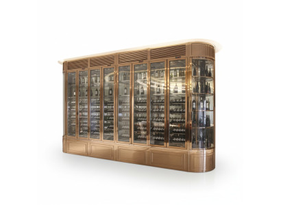 Weinschrank Vitrine Weinregal Glasschrank Weinkühlschrank Flaschenregal