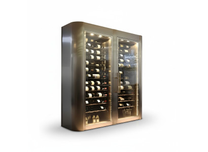 Weinschrank Weinkühlschrank Schaukasten Weinmöbel Schrankvitrine
