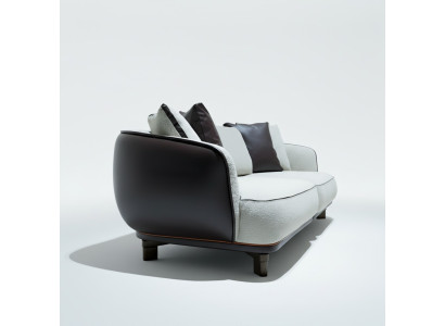 Dreisitzer Sofa Wohnlandschaft Couch Modern Elegant Zeitlos