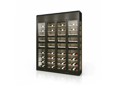Temperierter Weinschrank Weinkühlschrank Weinklimaschrank Weinmöbel Weinablage