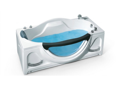 Spa-Bad Badewanne Whirlpool Blubberbad Hydromassagewanne Whirlwanne 170x90 cm