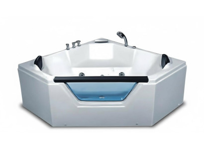 Wellnesswanne Luxuswanne Badewanne Hydromassagewanne Wanne Whirlpool 150x150 cm