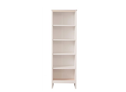 Weißes schmales Bücherregal Regale Jugendschrank Holz Jugendzimmer