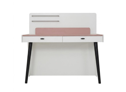 Weißer moderner Schreibtisch Holz  Computertisch Jugendzimmer Jugendmöbel