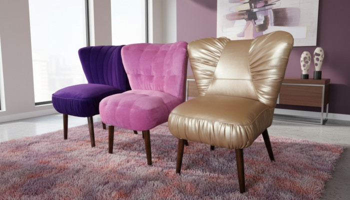 Chesterfield Sessel Designer Stuhl Polster Chaise Lounge Hocker Stühle Neu