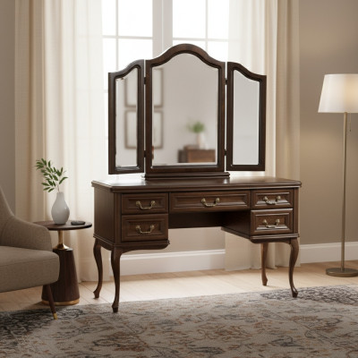 Klassischer Klapp Spiegel Sckmink Tisch Italienische Möbel Designer Spiegel W-Tl 