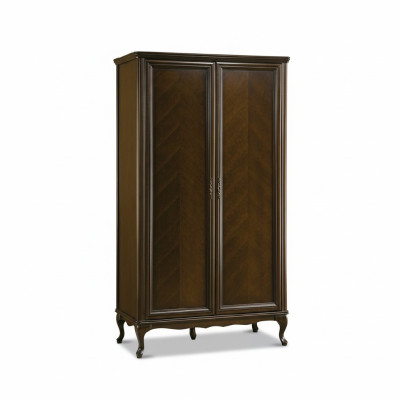 Kleiderschrank Echtholz Schrank Italienische Möbel Holz Antik Style Klassischer