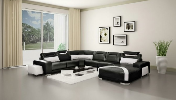 Ecksofa Polster Wohnlandschaft Couch Sofa Wohnlandschaft UForm Sitz Ecke PH739C
