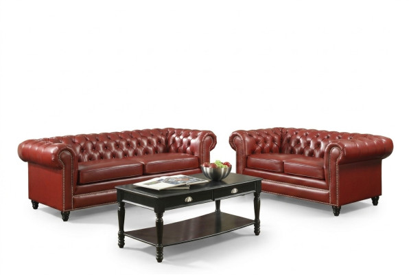 Braune Chesterfield Sofa 3+2 Sitzer Polster Designer Couchen Sofas Garnitur