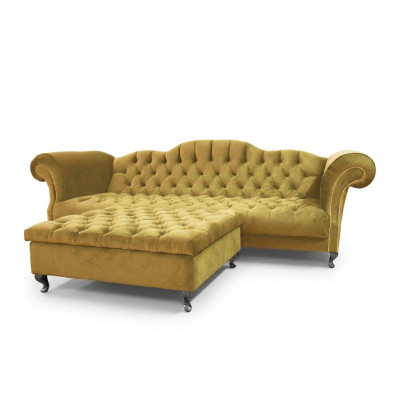 Chesterfield Sofa Polster Designer Couchen Sofas Garnitur Couch SLIII Sofa №51
