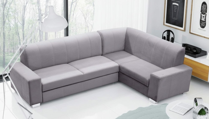 Sofa Schlafsofa Designer Sofa mit Bettfunktion + Bettkasten Ecksofa Couch NEU