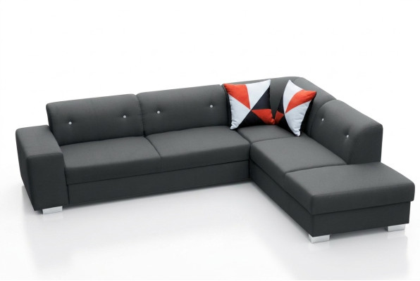 Sofa Schlafsofa Designer Sofa mit Bettfunktion + Bettkasten Ecksofa Couch NEU