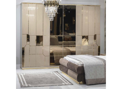 Luxus Kleiderschrank Hochglanz Schlafzimmer Schrank Holz Moderne Schränke Neu