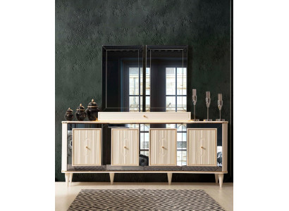 Kommode Schrank Side Low Board Neu Kommoden Designer Edel Luxus Schränke Holz