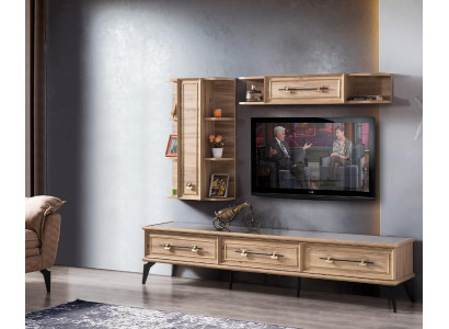 Kommode Sideboard rtv Tisch tv Ständer Wohnwand Kommoden Holz Modern Design