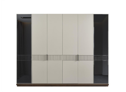 Kleiderschrank Schrank Luxus Holz Schränke Design Möbel Schlafzimmer Weiß Neu