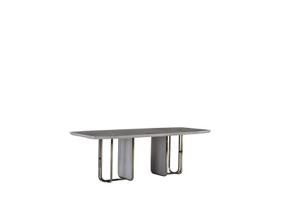Esstisch Weiß Tisch Luxus Esszimmer Stil Elegantes Schön Metall Modern Neu