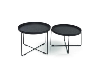 Luxus Couchtisch Designer Wohnzimmertisch Schwarzer Tisch Edelstahl Tische