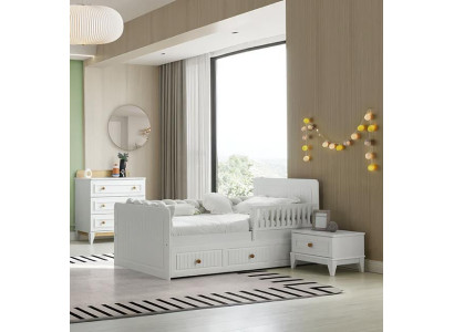 Bett Nachttisch und Kommode – praktisches und stilvolles Set fürs Kinderzimmer