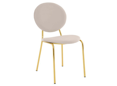 Esszimmer Modernen Stuhl Runde Rückenlehne Luxus Designen Lehnstühle Möbel