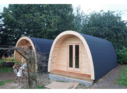 Wochenendhaus Camping Haus Campinghütte Naturhütte Freizeithaus Mobilheim