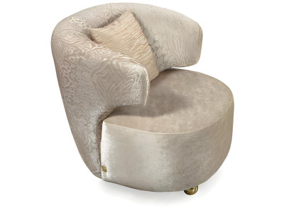 Einzelsessel Sessel Moderner Lesesessel Clubsessel Loungesessel Beige