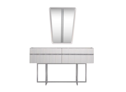 Kommode mit Spiegel Modern Kommode mit Spiegel Luxus Moder design Schlafzimmer