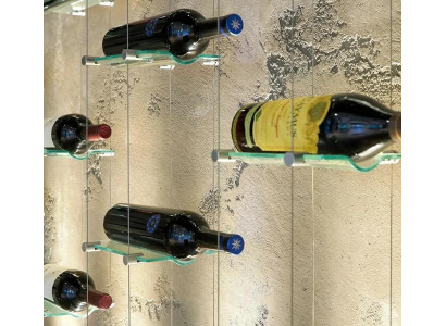 Weinablage Schweberegal Weinregal Hängeweinregal Weinmöbel Flaschenregal