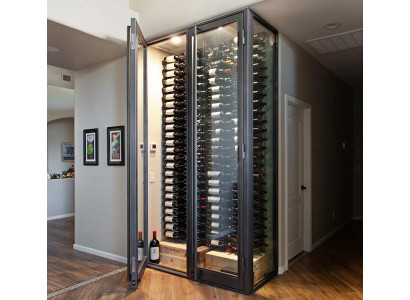 Weinschrank Weinlagerregal Vitrinenschrank Flaschenregal Weinmöbel