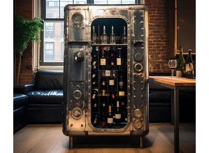 Weinkühlschrank Weinkommode Weinschrank Weinmöbel Flaschenregal