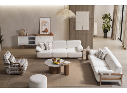Wohnzimmer-Set Wärme und Gemütlichkeit in jedem Element
